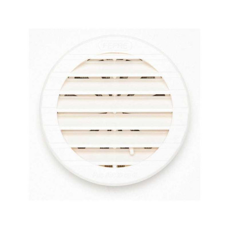 Grille d'aération abs naturel Diam.12 cm| Sanifer Tamatave