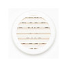 Grille d'aération abs naturel Diam.12 cm| Sanifer Tamatave