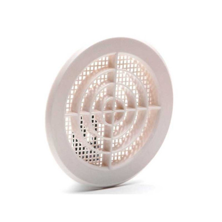 Grille d'aération abs naturel Diam.12.1 cm| Sanifer Tamatave