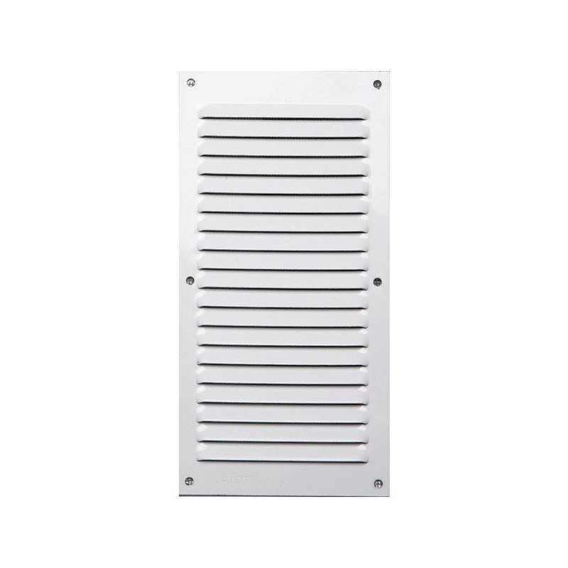 Grille d'aération aluminium laqué L.20 x l.10 cm| Sanifer Tamatave