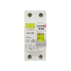 Interrupteur différentiel Lexman 30 Ma 63 A Ac| Sanifer Tamatave