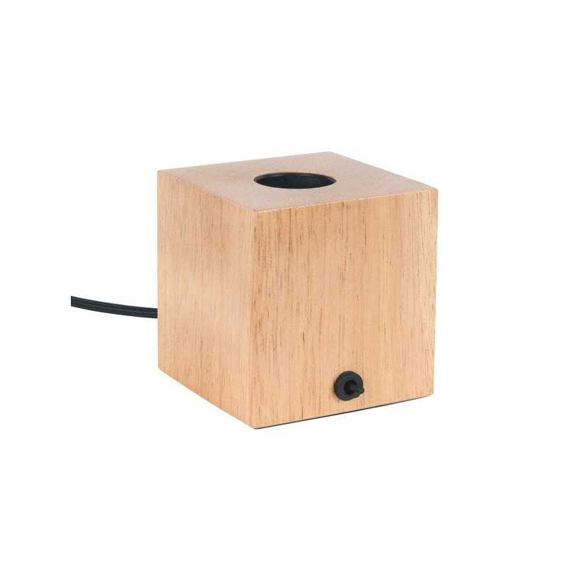 Lampe  BOKKEN E27 H10 E27 bois INSPIRE| Sanifer Tamatave