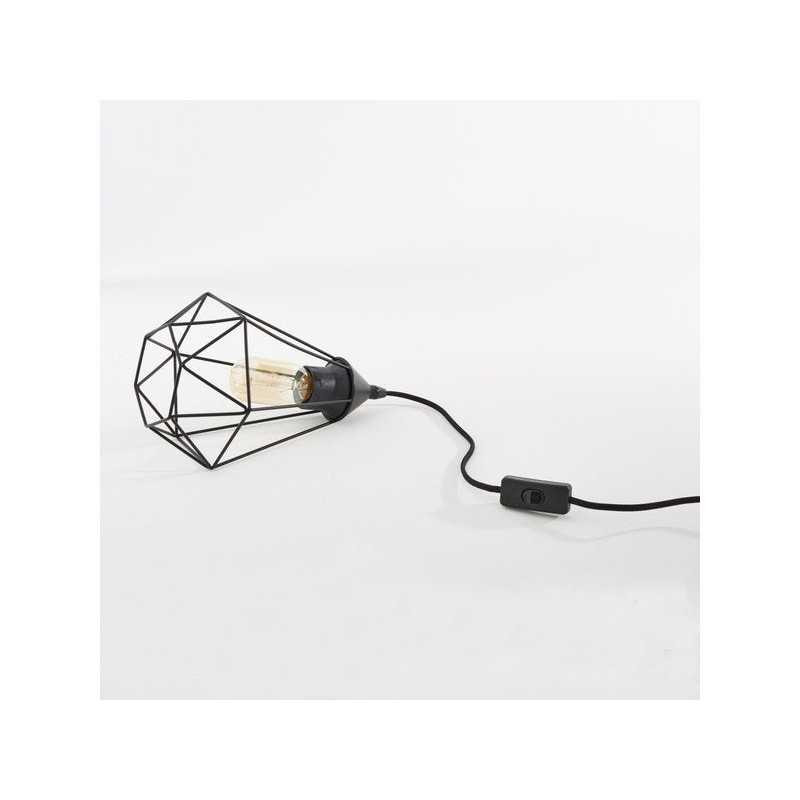 Lampe Design Acier Inox Noir Inspire Byron| Sanifer Tamatave