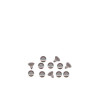 Lot de 12 ventouses anti-dérapante pour plateau en verre SCOTCH diam.10 mm| Sanifer Tamatave