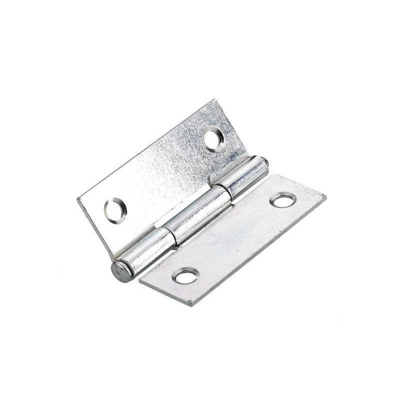 Lot de 2 charnières universel acier pour meuble L.36 x l.45 mm| Sanifer Tamatave