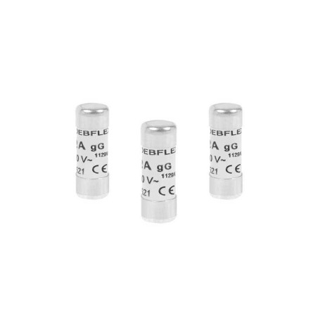 Lot de 3 Fusibles Céramique 2 A 8.5 X 23 Mm| Sanifer Tamatave