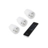 Lot de 3 Prises Télécommandables Connectées Intérieure Di-O 2300 W| Sanifer Tamatave
