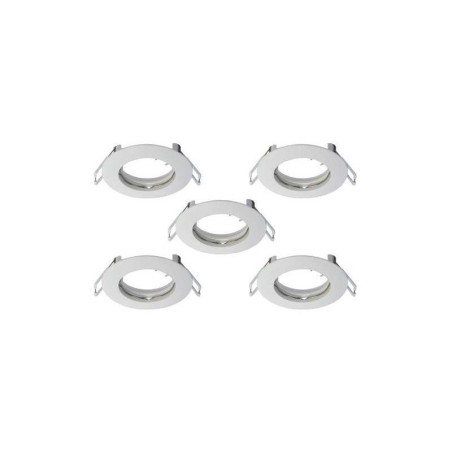 Lot de 5 anneaux fixe plastique blanc| Sanifer Tamatave