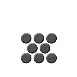 Lot de 8 patins feutre adhésif SCOTCH diam. 22 mm gris| Sanifer Tamatave