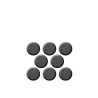 Lot de 8 patins feutre adhésif SCOTCH diam. 22 mm gris| Sanifer Tamatave