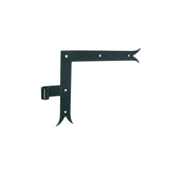 Paire D'Equerres Acier Prépeint H.250 X L.300 X P.21 Mm| Sanifer Tamatave