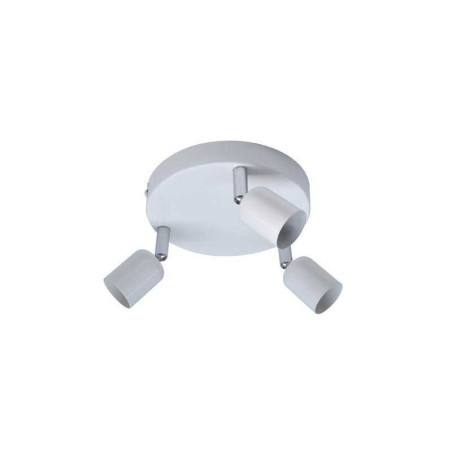 Plafonnier 3 Spots Fer Blanc Basic| Sanifer Tamatave