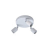 Plafonnier 3 Spots Fer Blanc Basic| Sanifer Tamatave