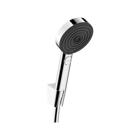 Pommeau de douche 3 jets flexible et support HANSGROHE Pulsify chrome| Sanifer Tamatave