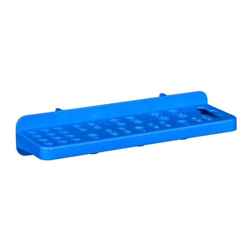 Porte 39 mèches pour panneau mural jaune l.16.5 x H.3.2 x P.6 cm| Sanifer Tamatave