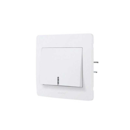 Poussoir à voyant Lumineux Complet Debflex Diam2 Blanc| Sanifer Tamatave