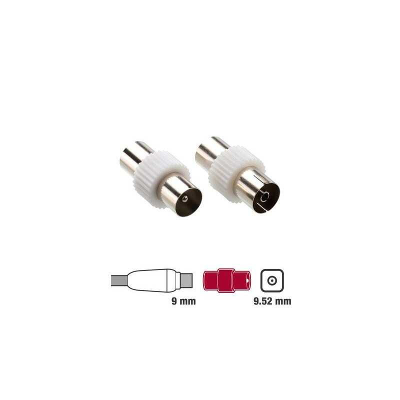 Raccord coaxial 9,52mm mâle/femelle LEXMAN| Sanifer Tamatave
