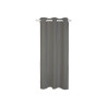 Rideau occultant aspect lin Aleyna gris anthracite l.140 x H.280 cm| Sanifer Tamatave