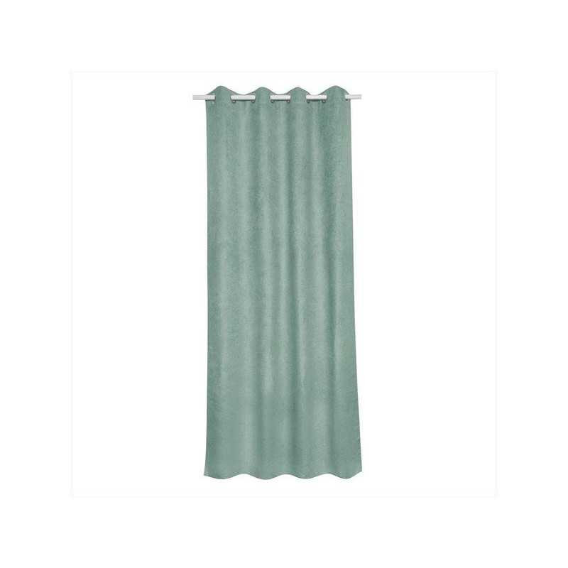 Rideau tamisant New manchester vert l.140 x H.280 cm INSPIRE| Sanifer Tamatave