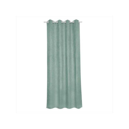 Rideau tamisant New manchester vert l.140 x H.280 cm INSPIRE| Sanifer Tamatave