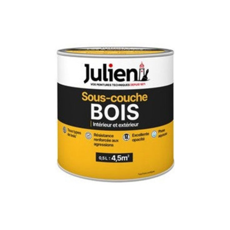 Sous-couche bois interieur et exterieur  JULIEN 0.5 L| Sanifer Tamatave