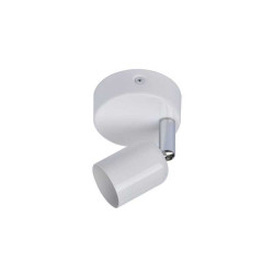 Spot patère Basic fer blanc GU10 max 40 W| Sanifer Tamatave