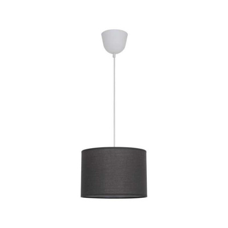 Suspension 1x e27 coton gris INSPIRE Sitia D.28.0 cm| Sanifer Tamatave