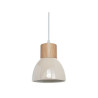 Suspension E14 Design Wilma Céramique Ecru 1 X 40 W Seynave| Sanifer Tamatave