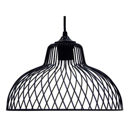 Suspension Industriel Métal Noir Boudet Simars 1 Lumière(S) D.30 Cm| Sanifer Tamatave