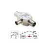 Tete dérivation coaxial 9,52mm 1 mâle/2 femelle LEXMAN| Sanifer Tamatave