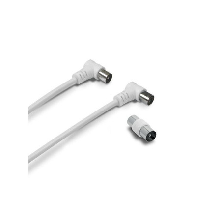 Cable coaxial male/femelle coudee, 2m, Metronic|Sanifer Tamatave
