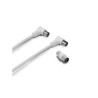 Cable coaxial male/femelle coudee, 2m, Metronic|Sanifer Tamatave