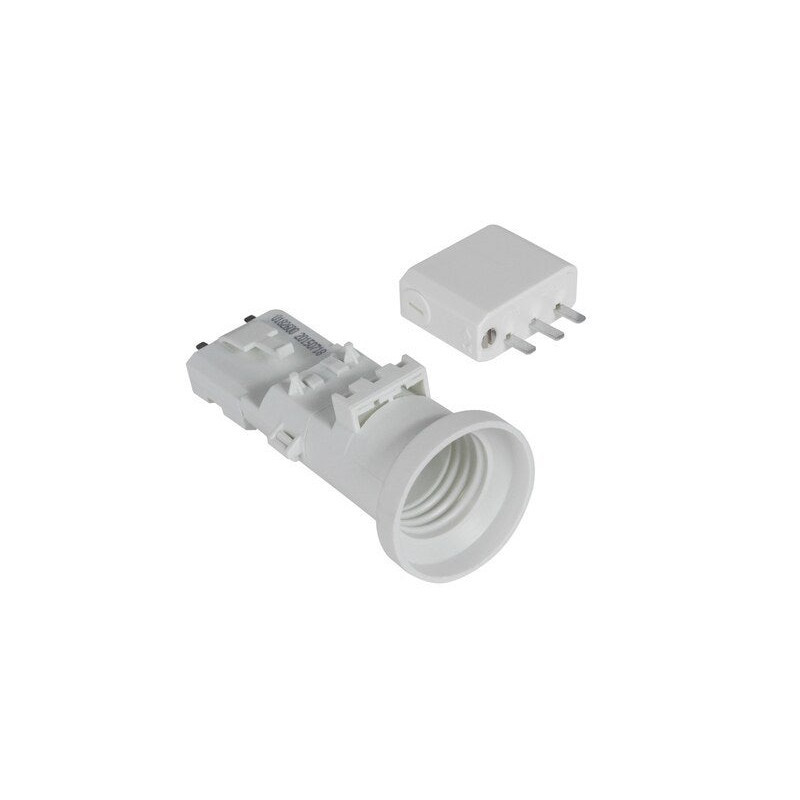Douille B22 et fiche DCL en plastique, DEBFLEX, blanc|Sanifer Tamatave