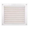 Grille d'aération abs naturel, L.14.6 x l.17.5 cm|Sanifer Tamatave