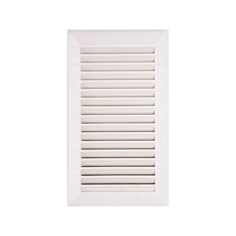 Grille d'aération abs naturel, L.23 x l.13.5 cm|Sanifer Tamatave