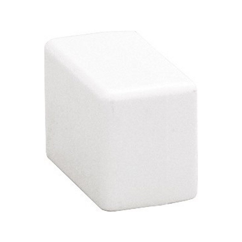 Lot de 4 embouts blanc pour moulure  H. 3.2 X P.1.1 Cm|Sanifer Tamatave