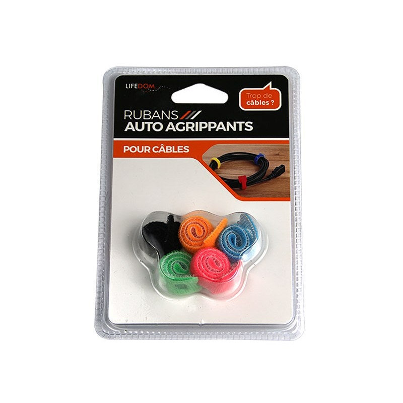 Lot de 5 attaches-cables adhésifs|Sanifer Tamatave