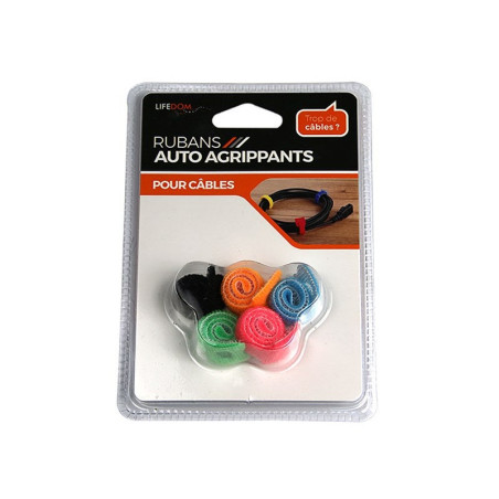 Lot de 5 attaches-cables adhésifs|Sanifer Tamatave