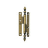 Paumelle acier pour meuble Hettich, L.80 X L.45 Mm|Sanifer Tamatave