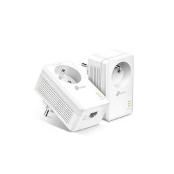 Kit 2 prises CPL AV1000 2ports ethernet et prise gigogne TL-PA7017P TP-LINK| Sanifer Tamatave
