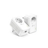 Kit 2 prises CPL AV1000 2ports ethernet et prise gigogne TL-PA7017P TP-LINK| Sanifer Tamatave