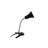 Lampe de bureau à  pince design, Salta, GU10 métal noir, INSPIRE| Sanifer Tamatave