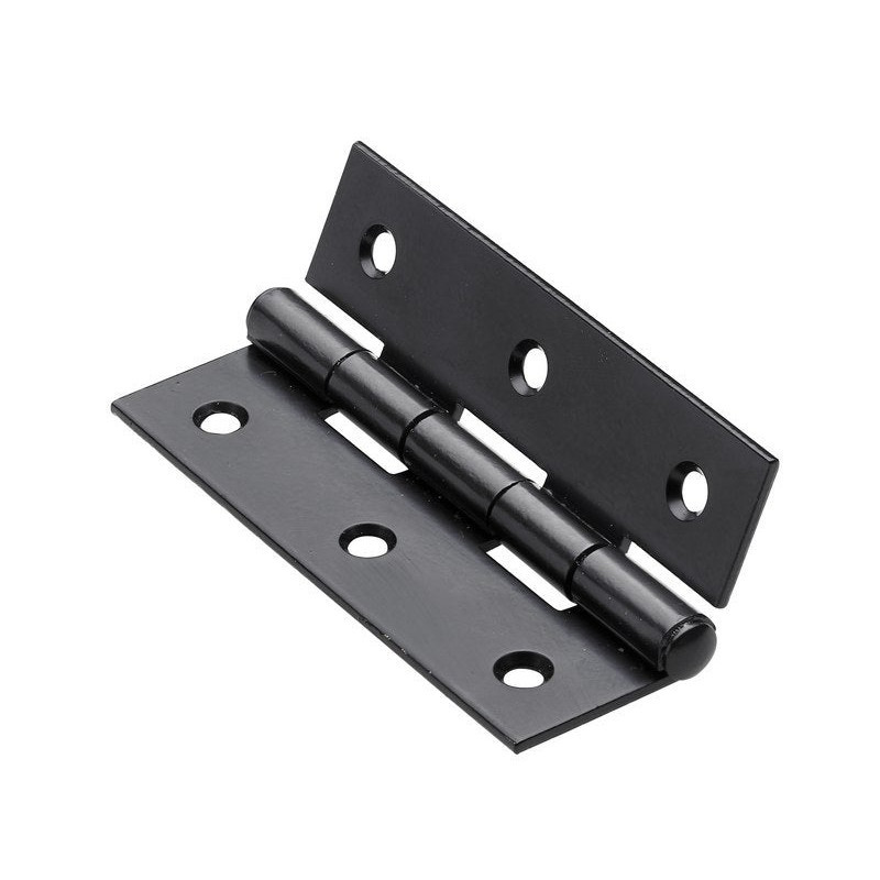 Charnière en acier pour meuble, HETTICH, L.70 x l.40 mm, noir|Sanifer Tamatave
