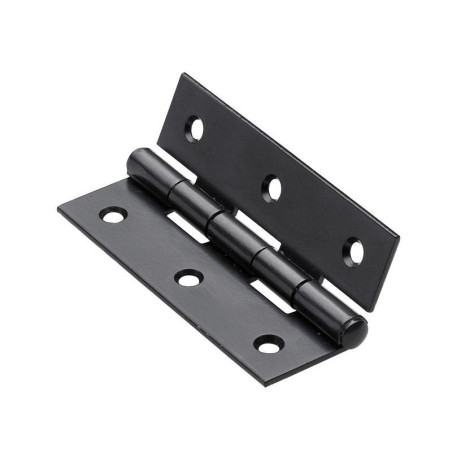Charnière en acier pour meuble, HETTICH, L.70 x l.40 mm, noir|Sanifer Tamatave