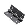 Charnière en acier pour meuble, HETTICH, L.70 x l.40 mm, noir|Sanifer Tamatave