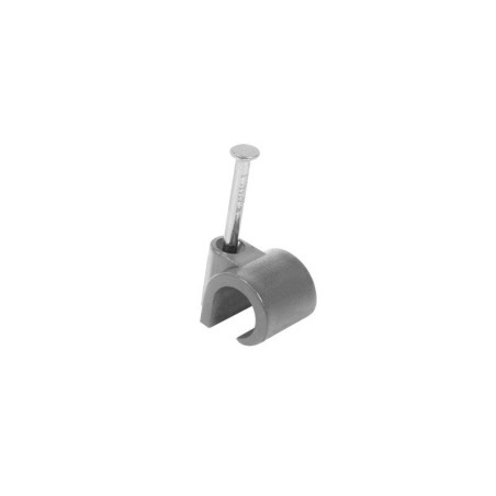 Sachet de 25 attache-fils, Diam. de 8 à 12 mm, L.14 mm, gris|Sanifer Tamatave