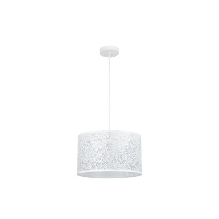 Suspension 1x e27 fer blanc mat INSPIRE Frella D.38 cm|Sanifer Tamatave