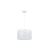 Suspension 1x e27 fer blanc mat INSPIRE Frella D.38 cm|Sanifer Tamatave