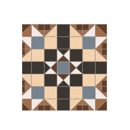 Carrelage sol 45x45cm Victoria multicolor |Sanifer