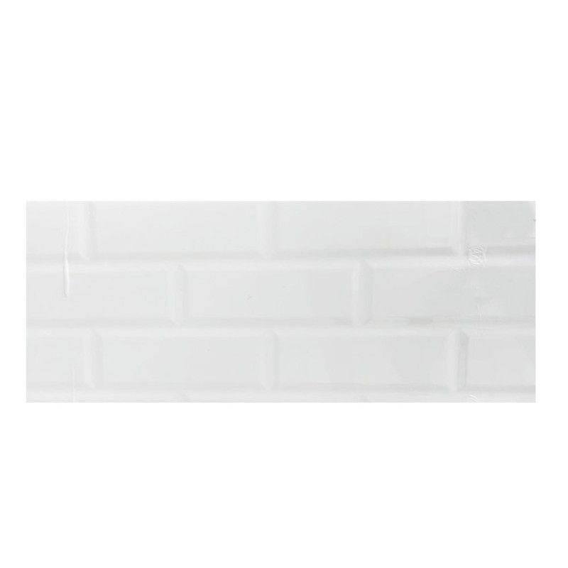 Carrelage mural 25x50cm colours blanco | Sanifer